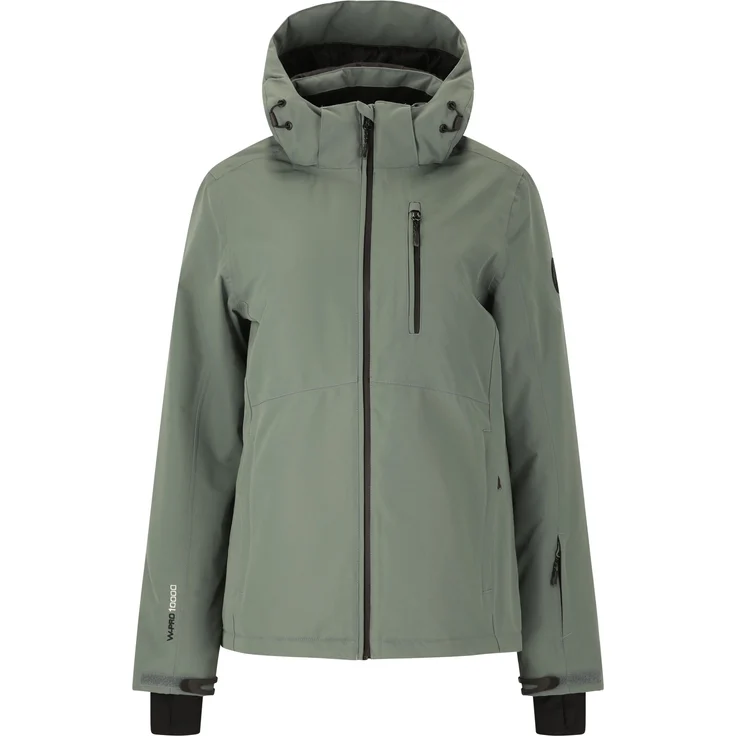 Whistler Drizzle W, Skijacke W-Pro 100, winddicht und wasserdicht, grün, 42/XL