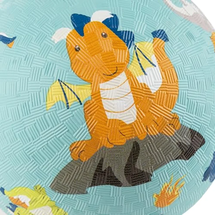 Sigikid Spielball Drache, türkis, 17cm aus 100% Naturkautschuk, ideal für Kinder ab 1 Jahr – Bild 2