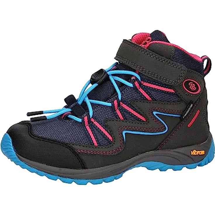 Brütting Atlanta High VS, Mädchen Wanderschuhe, wasserdicht, Grau, Größe 32 – Bild 2