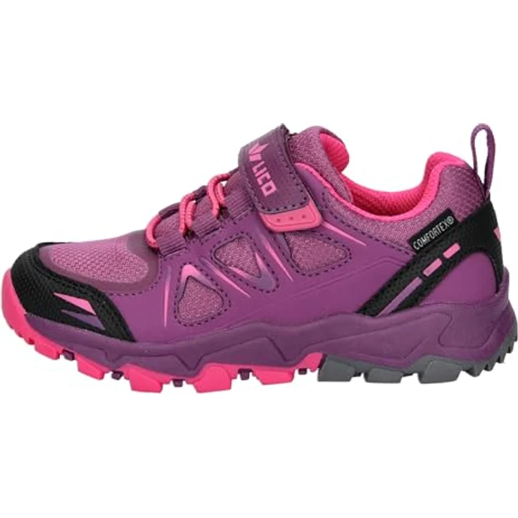 Lico Allen VS 28, Outdoorschuh mit wasserdichter Comfortex-Klimamembrane und elastischen Schnürsenkeln, Schwarz – Bild 2