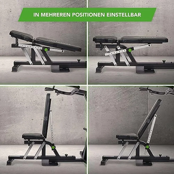 Tunturi Kraftstation WT80, Fitnessstation für Zuhause, Multigym mit Hantelbank – Bild 5