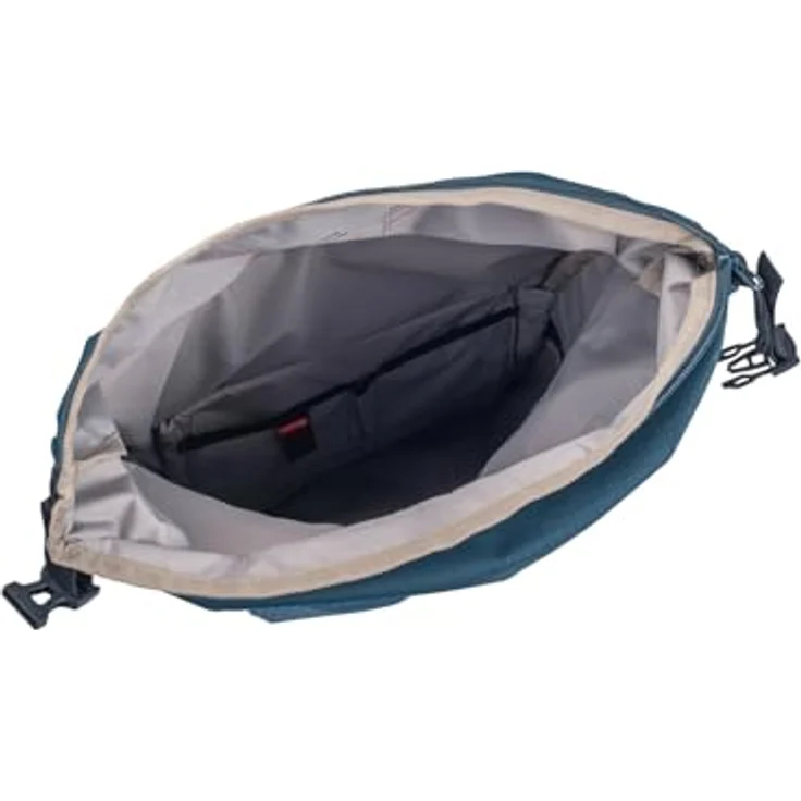 VAUDE CityGo II 23 Liter Blau, wasserdichter Rolltop Rucksack mit Laptop-Fach – Bild 3