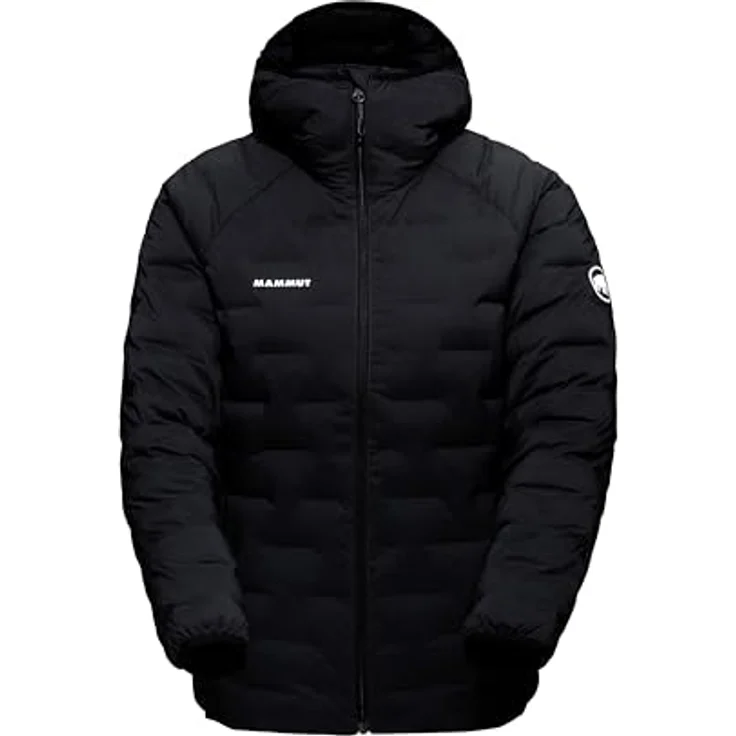 Mammut Sender IN Hooded Jacket Women, leichte Skijacke mit Loopinsulation und recyceltem Material, Schwarz, S – Bild 4