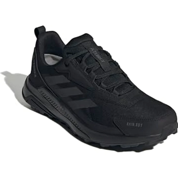 adidas Anylander R.RDY, Herren Wanderschuhe mit wasserdichter RAIN.RDY-Membran, Gummisohle und individueller Schnürung, Schwarz – Bild 3