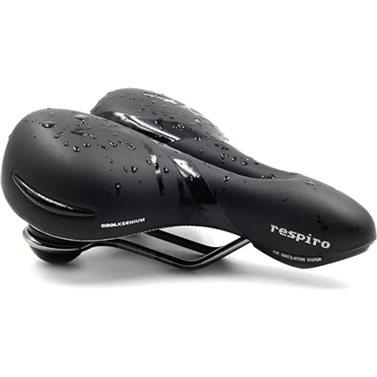 Selle Royal Respiro, Velosattel mit RoyalGel™, Belüftungskanal, Cool Cover, schwarz – Bild 5