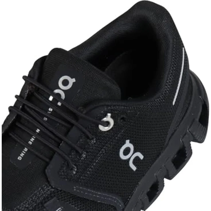 ON Running Cloud 6 - Damen Laufschuhe, Schwarz, atmungsaktives Mesh, CloudTec®-Dämpfung, EU 36.5 US 5.5 – Bild 9