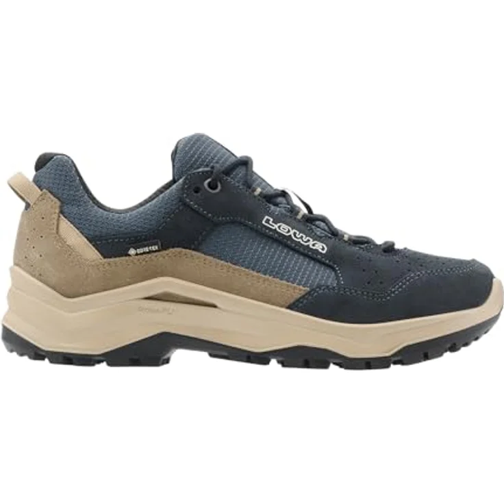 Lowa Ventierra GTX LO, Wanderstiefel mit GORE-TEX-Membran und dämpfender DYNAPU®-Zwischensohle, blau, Gr. 43 – Bild 1