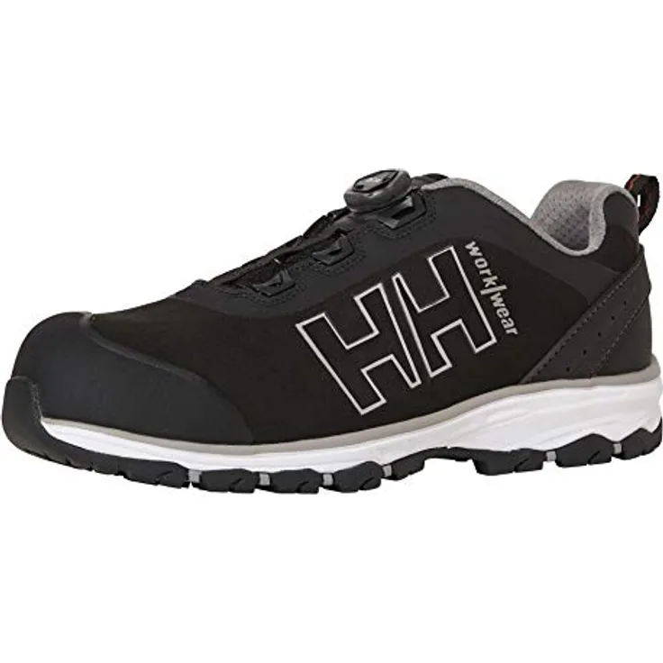 Helly Hansen CHELSEA EVO LOW BOA S3 HT W, Wanderschuhe mit weiter Passform und HELLY TECH Membran, schwarz