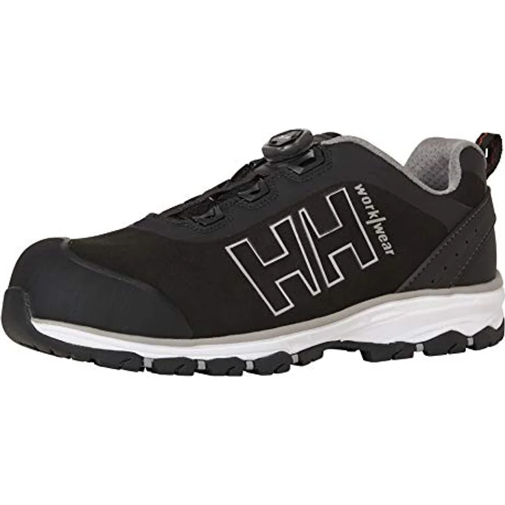 Helly Hansen CHELSEA EVO LOW BOA S3 HT W, Wanderschuhe mit weiter Passform und HELLY TECH Membran, schwarz – Bild 1