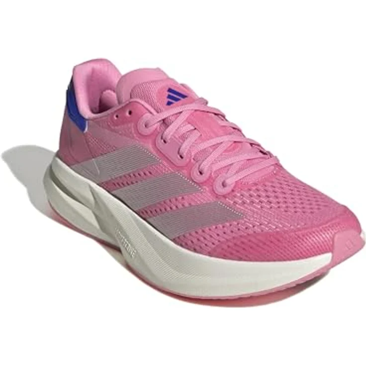 adidas Duramo Speed 2, Laufschuhe für Damen mit Lightstrike Dämpfung, rosa/gray – Bild 3
