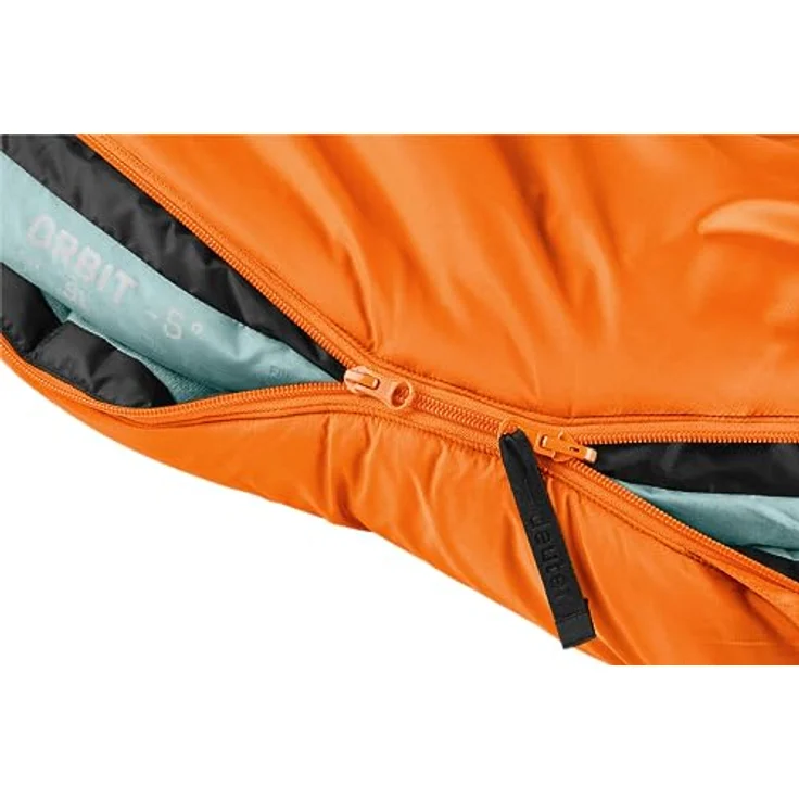 Deuter Orbit -5° SL Damen Kunstfaserschlafsack, 2-Wege-Reißverschluss, Innentasche, Kastanien-Salbei – Bild 5