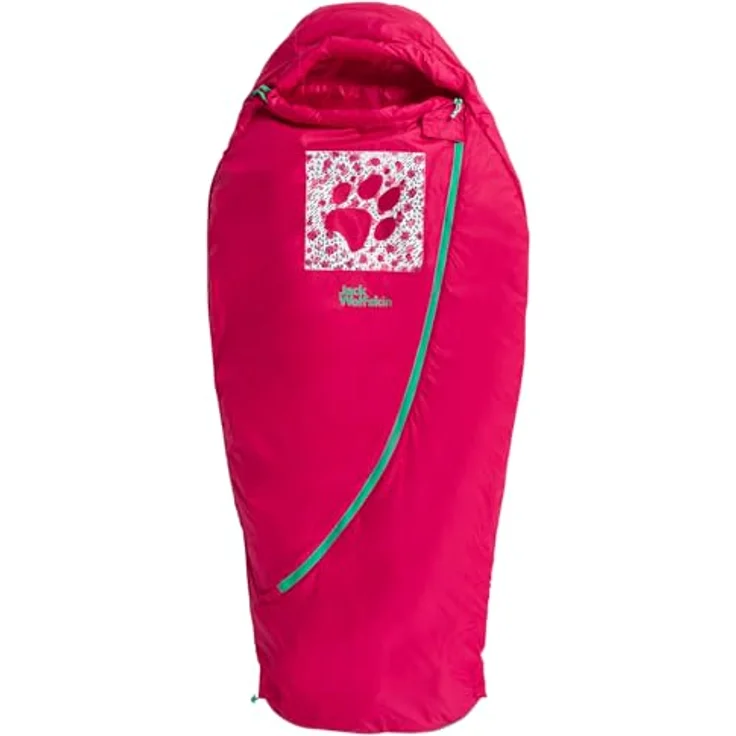 Jack Wolfskin GROW UP DREAMER, Schlafsack (140 cm) mit TEXATHERM CORE ECOSPHERE-Gewebe und erweiterbarem Design – Bild 9