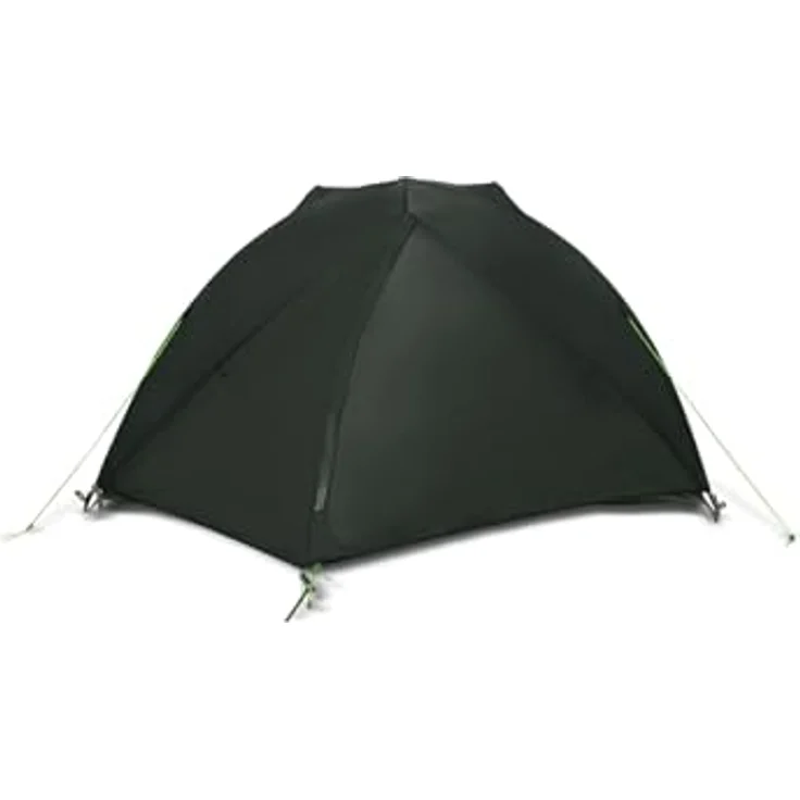 Jack Wolfskin Unisex – Erwachsene Sky Dome II Kuppelzelt, Island Moss, freistehend, recyceltes Material, PFC-frei, 2 Eingänge – Bild 1