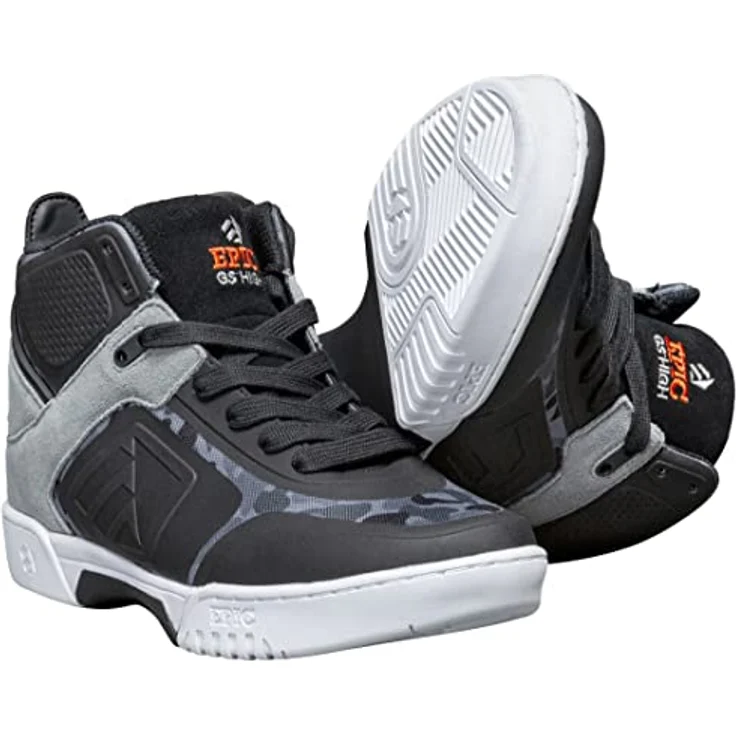 Powerslide Epic Grindshoes, Wanderschuhe für städtische Abenteuer, Schwarz, Größe 39 – Bild 2