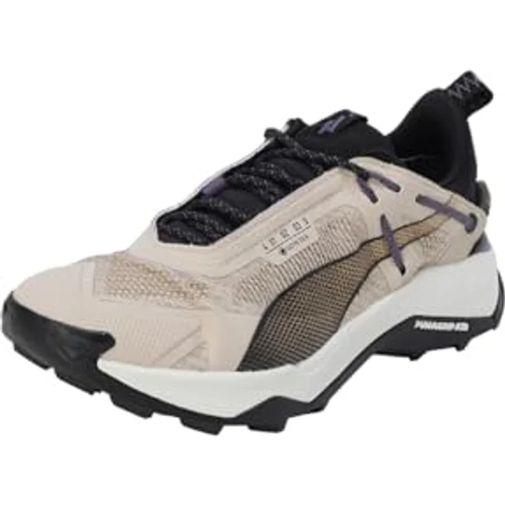 Puma Explore Nitro GTX Wns, Damen Wanderschuhe mit GORE-TEX, beige, max. Dämpfung und PUMAGRIP ATR Sohle – Bild 1