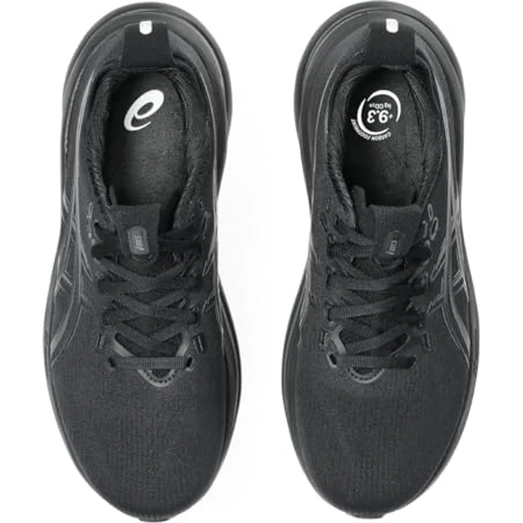 Asics Gel-Nimbus 28, Laufschuhe mit FF BLAST PLUS Dämpfung und PureGEL Technologie, schwarz/grau, Größe 7.5 – Bild 8
