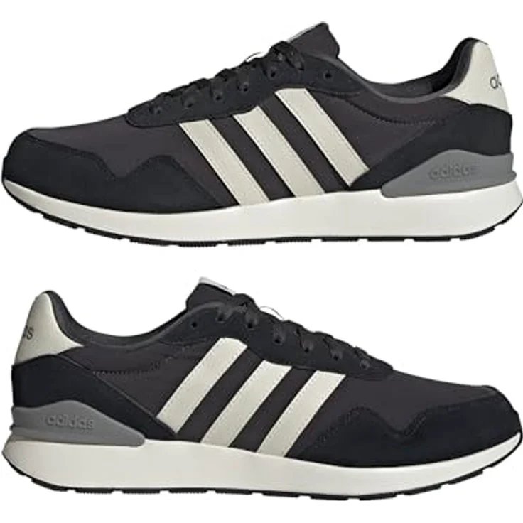 adidas JS3333_600 Laufschuhe, Carbon / Orbit Grey / Core Black, reguläre Schaftweite, Schnürsenkelverschluss, Leder/Textil-Obermaterial – Bild 6