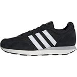 Adidas Run 60s 3.0 Classic Retro Sneaker, Laufschuhe in Schwarz/Weiß, Schuhgröße 42 EU, Modell IE3826