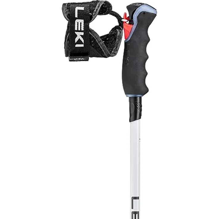 Leki Carbon 14 3D, Skistöcke (120 cm) aus hochwertigem Carbon, leicht mit 223 g, Fixlängen-Konstruktion für optimale Kraftübertragung – Bild 2