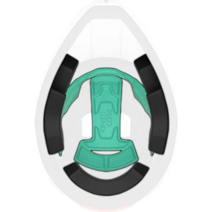 LAZER Polster Cage KinetiCore KC S, Komfort-Polster in Größe S mit KinetiCore-Technologie für verbesserten Schutz und Komfort