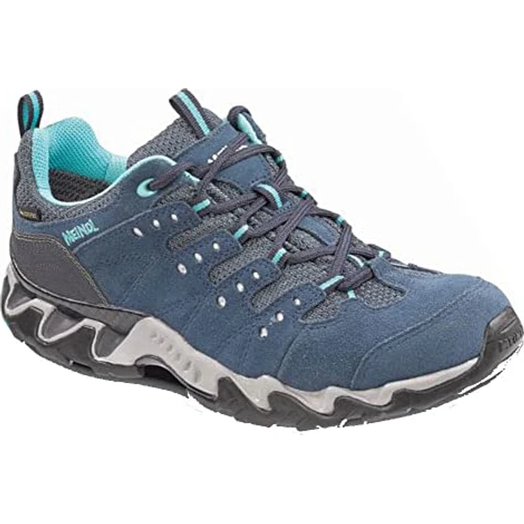Meindl Portland Lady GTX, wasserdichter Damen Outdoorschuh für Wanderungen, blau – Bild 2