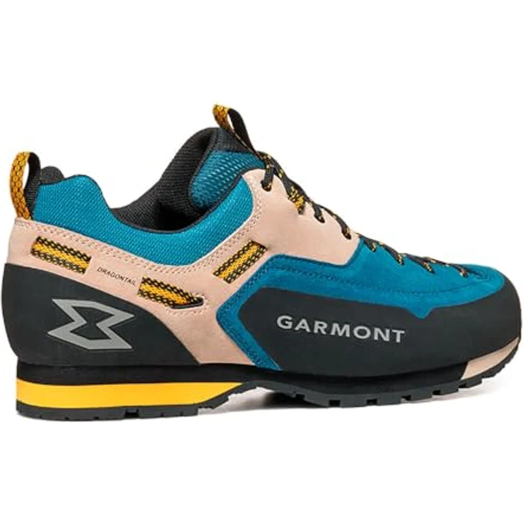 Garmont Dragontail Lt Evo, Herren Wanderschuhe aus Veloursleder mit VIBRAM Sohle, Blau, Größe 44 – Bild 4