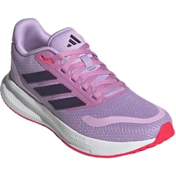 adidas RUNFALCON 5 J, Laufschuhe mit Cloudfoam Zwischensohle und Textilobermaterial, Violett – Bild 2