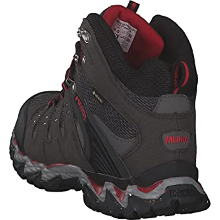 Meindl Respond Mid II GTX, Leichte Wanderschuhe mit Gummiprofilsohle, Schwarz – Bild 4
