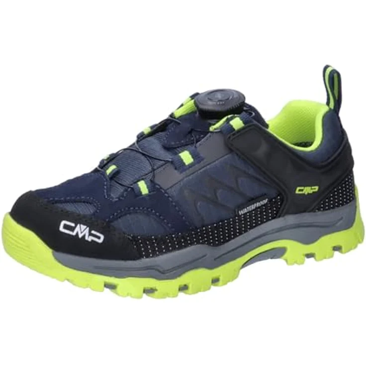 CAMPAGNOLO KIDS KIRUNA FITGO TREKKING SHOES WP, Robuste Wanderschuhe aus Rinds-Wildleder und Polyester für Kinder, ideal für Trekking und Outdoor-Aktivitäten – Bild 1