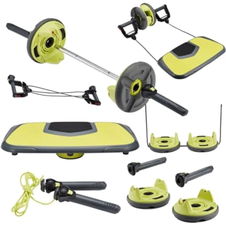 chi-enterprise Wonder Core Genius, Heimtrainer mit 10-in-1 Trainingsmöglichkeiten für Cardio- und Krafttraining