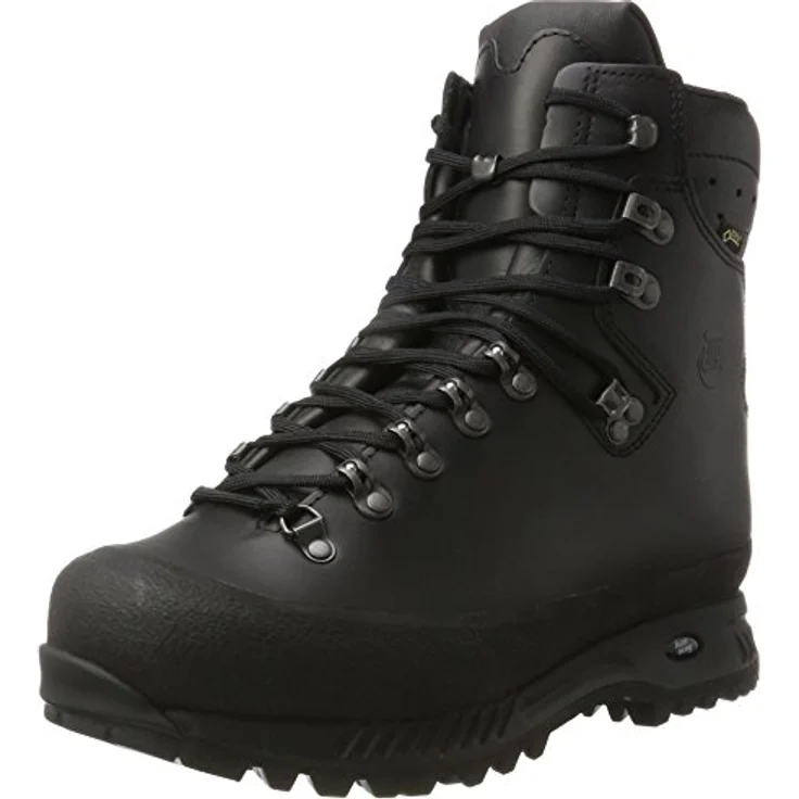 Hanwag Alaska Wide GTX, Herren Trekkingstiefel in Schwarz mit GORE-TEX Futter und stabilisierendem Knöchelbereich – Bild 1