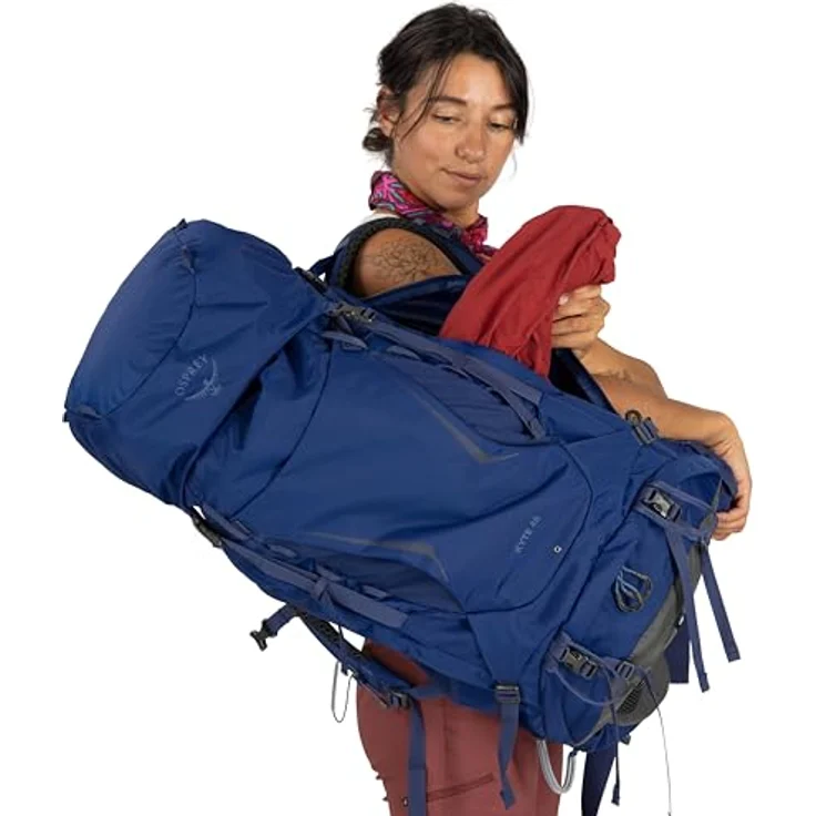 Osprey Kyte 48, Wanderrucksack WM-L 71 cm, 100% Nylon, braun – Bild 12