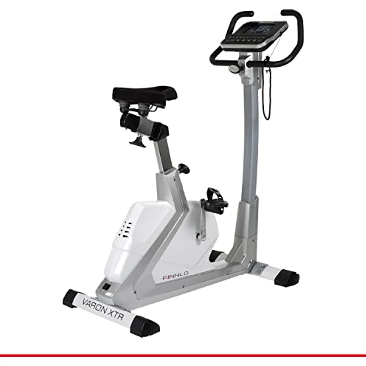 HAMMER 3194 Finnlo Ergometer Varon XTR BT mit APP Steuerung für Smartphone, Bluetooth Anbindung, Kompatibel mit: Kinomap und BitGym, tiefer Einstieg, 15 Trainingsprogramme – Bild 1
