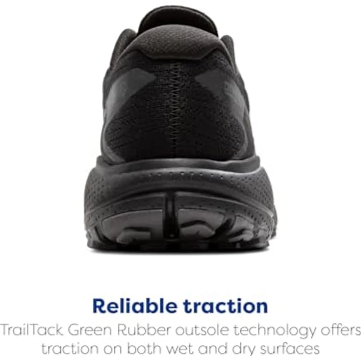 Brooks Devide 5 GTX, Laufschuh für Damen, schwarz, Größe EUR 42.5, mit Mesh-Obermaterial und Gummi-Laufsohle – Bild 3