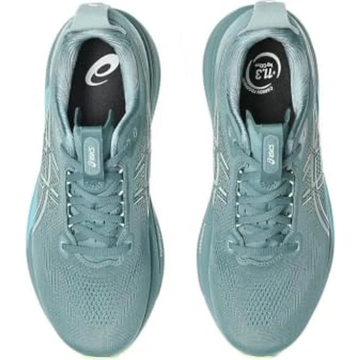 Asics Gel Kayano 33, Laufschuhe mit FLUIDSUPPORT Technologie und FF BLAST MAX Dämpfung, grau – Bild 6