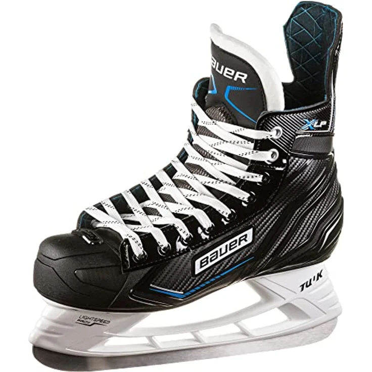 Bauer X-LP, Freizeit-Schlittschuhe im Hockey-Stil mit Anaform-Schaum und Mikrofaser-Liner, Größe 47 – Bild 7