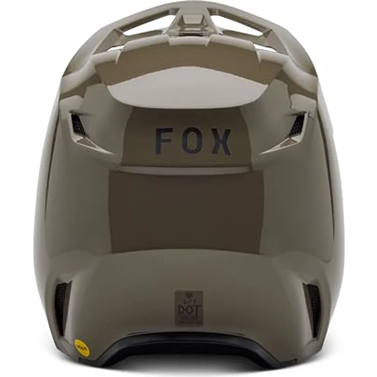 Fox Racing V1 Solid Helmet, MIPS-Motocrosshelm, Ash, XL (61 - 62 cm) mit verstellbarem Visier und optimaler Luftzirkulation – Bild 2