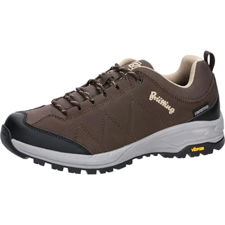 Brütting Outdoorschuh Kansas 38, Wanderschuhe aus Synthetik mit herausnehmbarer Innensohle und profilierten Gummisohlen – Bild 1