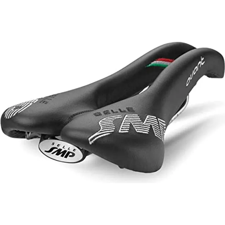 SMP Smp Hybrid Schwarz 2020, Fahrradsattel für Radsport, Unisex – Erwachsene, Schwarz