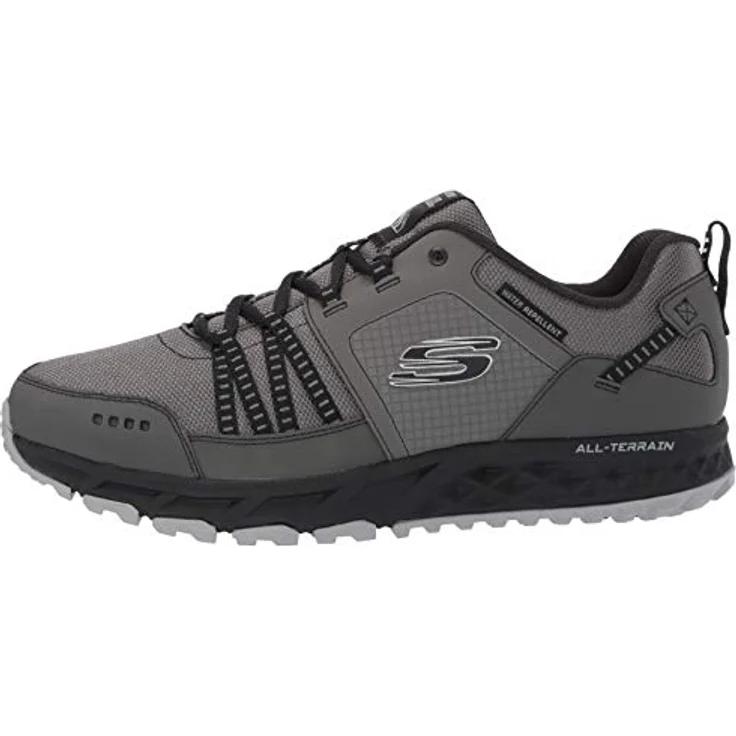 Skechers Trail-Sport Wanderschuhe, Kunstleder/Mesh mit Air-Cooled Memory Foam und Bio-Dri Innenfutter – Bild 8