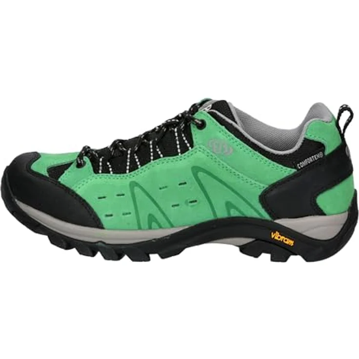 Brütting Mount Bona Low, Damen Wanderschuhe mit wasserdichter Comfortex-Klimamembrane, grün – Bild 2