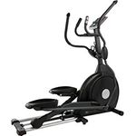 XTERRA Crosstrainer Ellipsentrainer XE 88 (klappbar), 10 kg Schwungrad, 32 Stufen Widerstandseinstellung, Gelenkschonend, Schwarz
