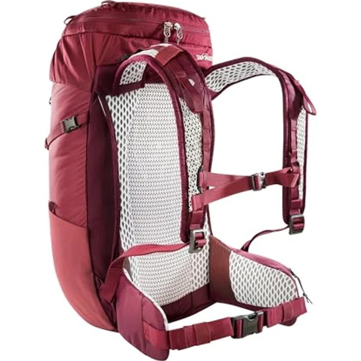Tatonka Hike Pack 25 L Women, leichter Wanderrucksack mit Rückenbelüftung, Regenschutz und elastischen Fronttaschen, schwarz – Bild 2