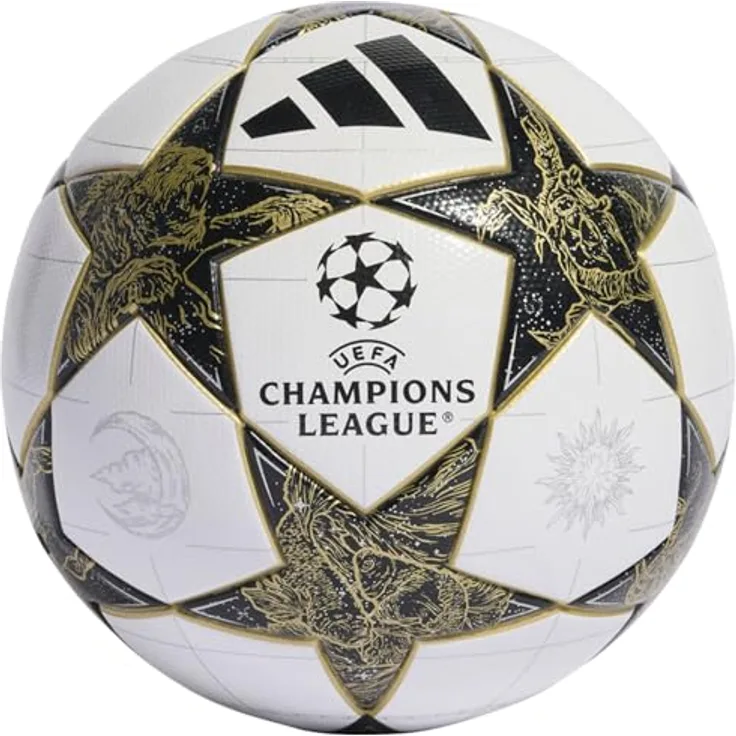 adidas Performance Fußball UCL League 25/26, nahtlose Konstruktion mit Butyl-Blase, FIFA Quality Standard, UEFA Champions League Logo