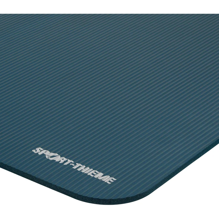 Sport-Thieme Yogamatte Basic 1.0, 10 mm NBR-Komfortschaum, royalblau, schmutz- und wasserabweisend