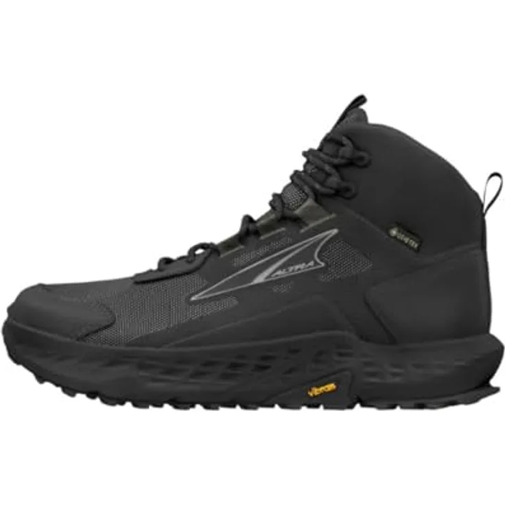 Altra Timp 5 Hiker GTX Women, Wasserdichte Wanderschuhe mit Altra Ego™MAX-Dämpfung und Vibram® Megagrip-Sohle, Schwarz, Größe 39