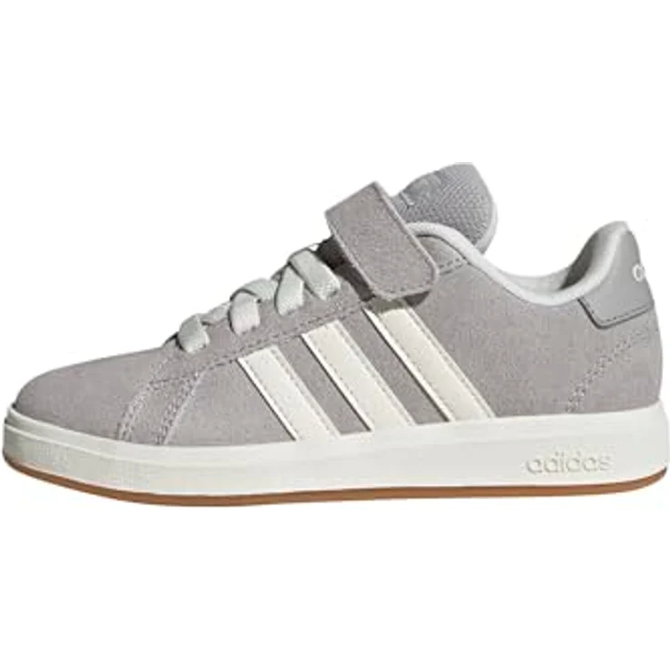 adidas JP5897_380, Laufschuhe für Kinder, Obermaterial aus Wildleder, Weiß/Grey Two/Off White, Größe 10.5K – Bild 1