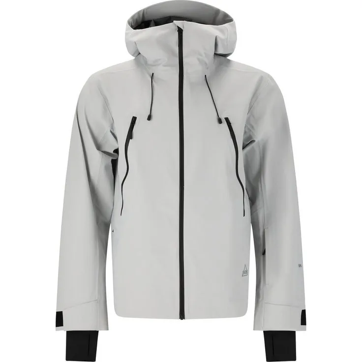 SOS Hoverla 3L Shell Skijacke für Herren, beige, winddicht, wasserdicht, 15.000 mm Wassersäule, atmungsaktiv
