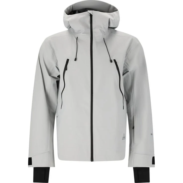SOS Hoverla 3L Shell Skijacke für Herren, beige, winddicht, wasserdicht, 15.000 mm Wassersäule, atmungsaktiv