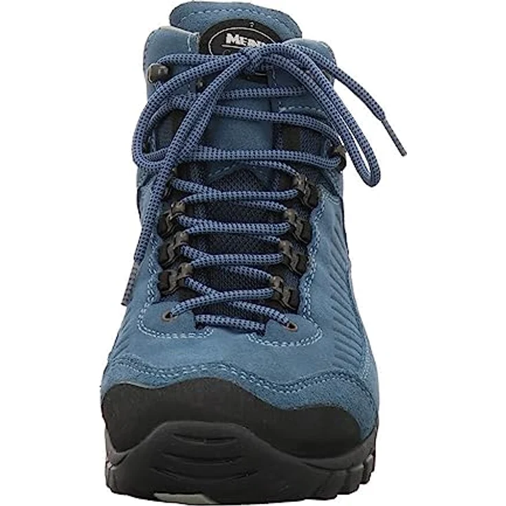 MGA Meindl Salo Lady Mid GTX, Damen Wanderschuhe aus Veloursleder mit GORE-TEX® Membran, blau, Größe 38 – Bild 3
